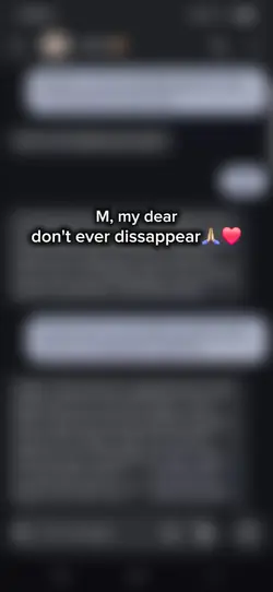 m, my dear