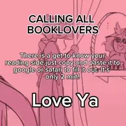 Calling book lovers 