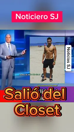 Salió del clóset 