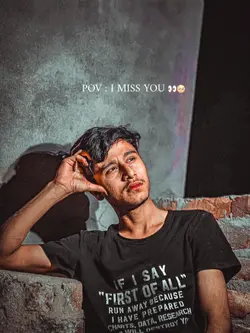 I miss you 