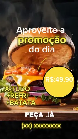 Lanche divulgação 