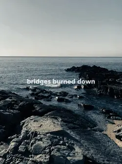 Burned down