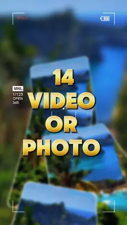 14 video or photo 