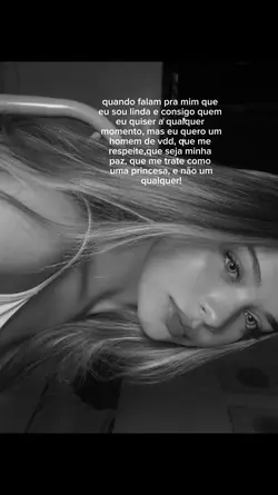 qnd falam q sou lind