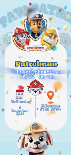 PAW INVITATION