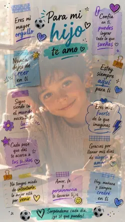 Te amo hijo