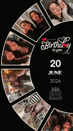 Birthday 20 June