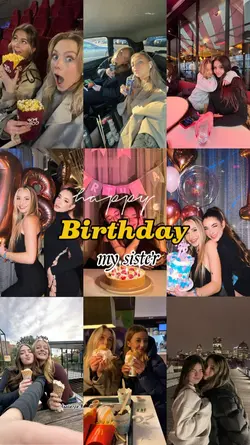 brithday my sister 