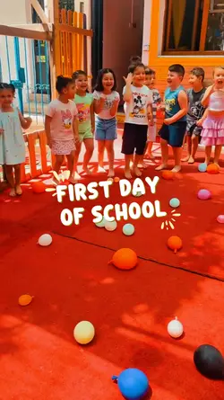 First Day of school