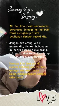 semangat ya sayang
