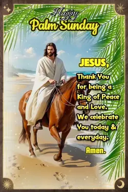 Palm Sunday 
