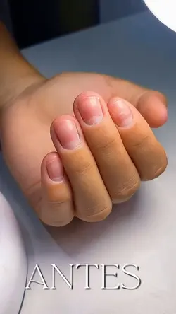 Nails antes e depois