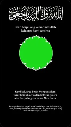 untk orang meningga