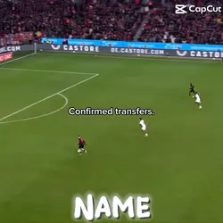 Confirmed Tramsfers