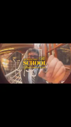 End of school year
