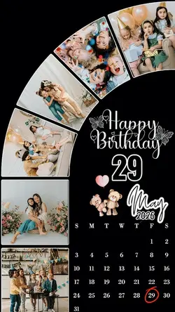 Birthday 29 may 2026