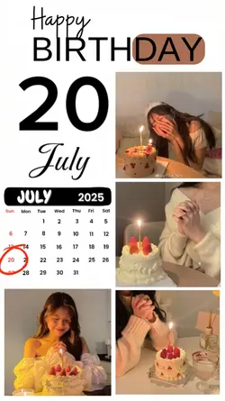 birthday 20 July 