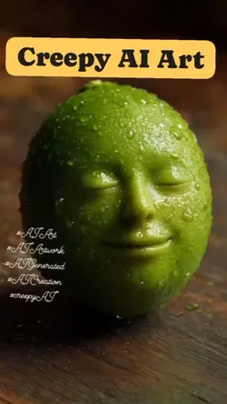 creepy ai art