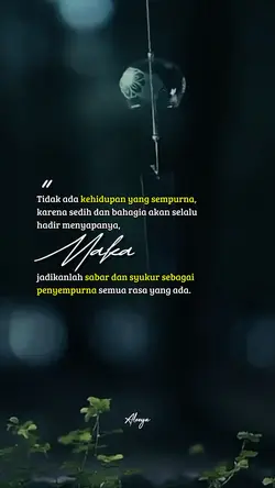 tak ada yng sempurna