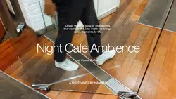 night cafe ambirnce