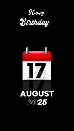 BIRTHDAY 17 AUGUST