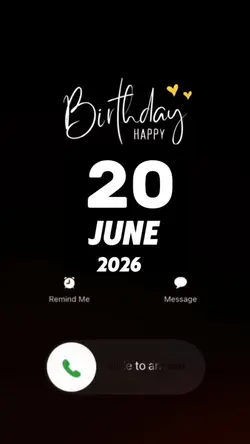 Hbd 20June 2026 