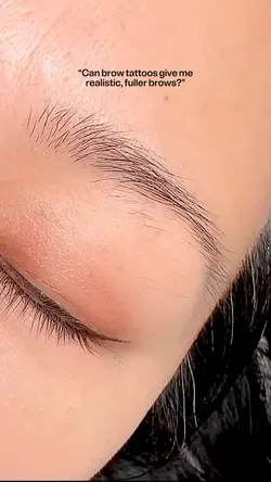 brows before after