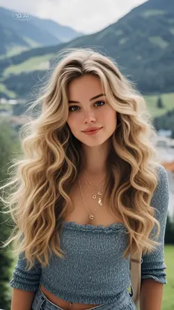 wavy hair