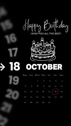 hppy birthday 18oct