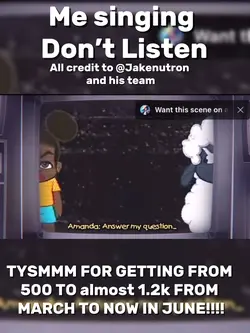 Singing Dont Listen 