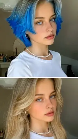 One hair
