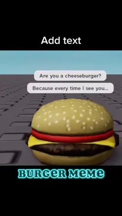 Burger meme