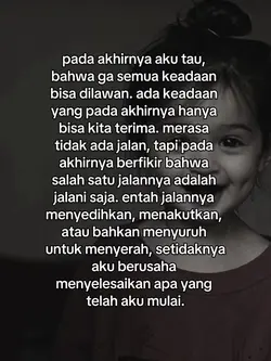 pada akhirnya 