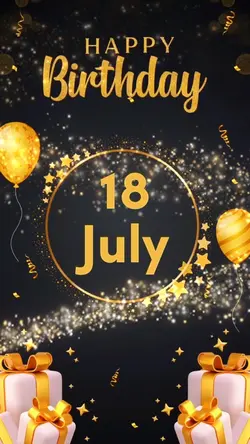 Birthday 18 july