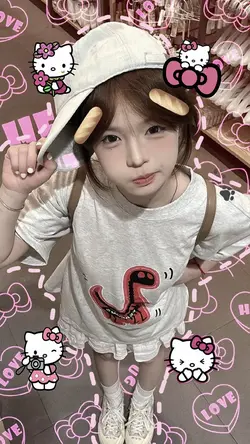 Ghép ảnh hello kitty