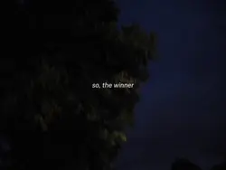 the winner takes it