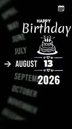HBD SISTER 13 AUGUST