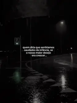 Que saudade…