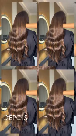 Antes depois mechas🤩