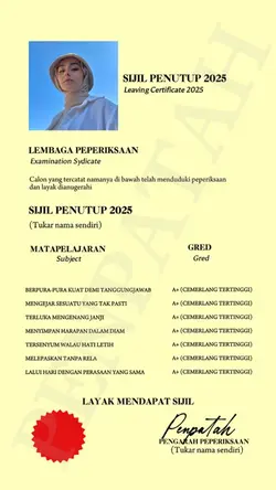 SIJIL PENUTUP 2025