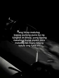 ang hirap matulog