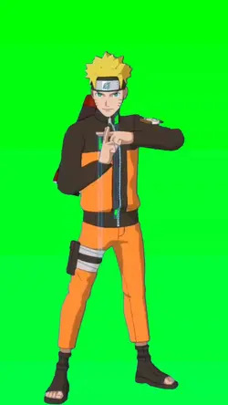 Naruto's Greenscreen