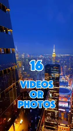 16 videos or photos 