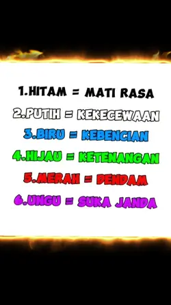 montor mu warna apa?