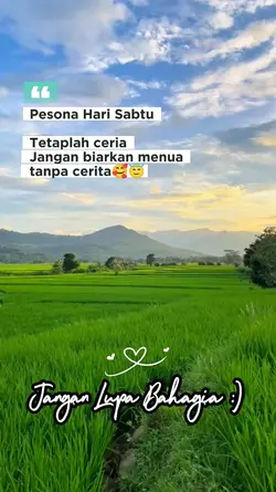 Sabtu Bahagia 
