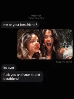 me or your bsf?
