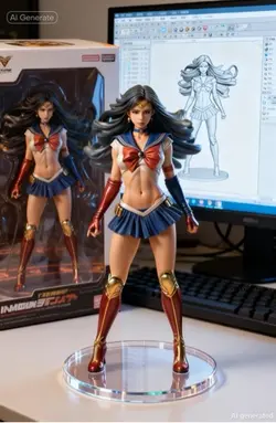 3D Figurine Template