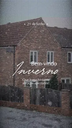 Bem-vindo Inverno 