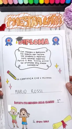 Diploma di fine anno