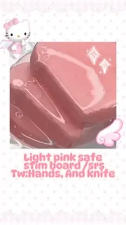 pink stim board 